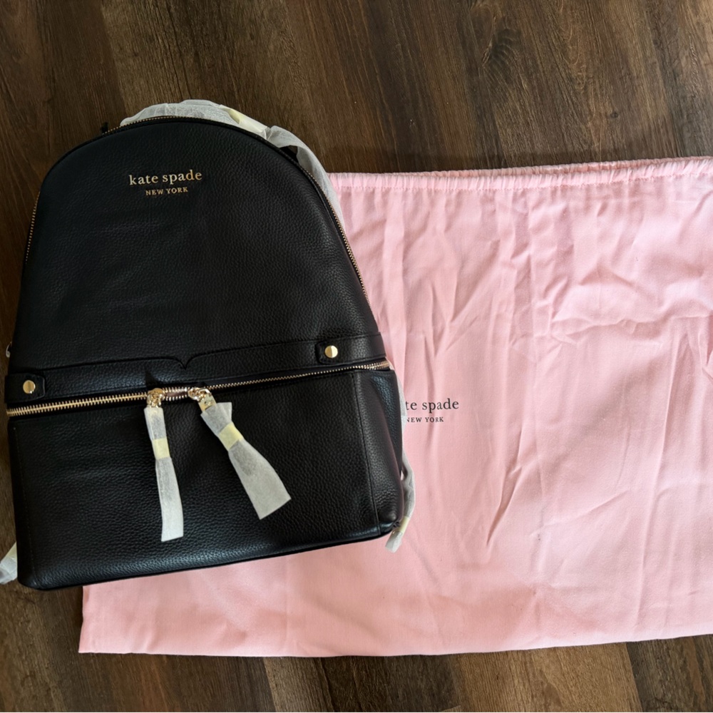 Kate Spade Elegant Black Backpack